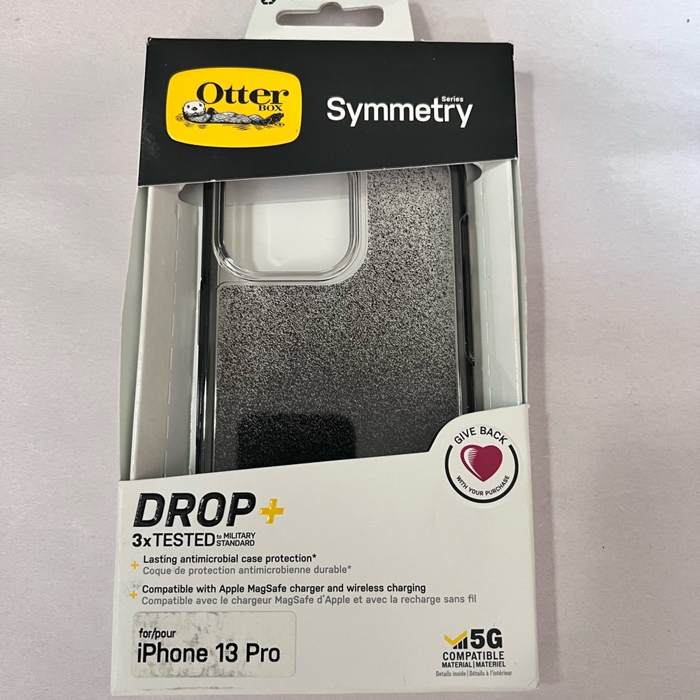 OtterBox Symmetry Series Gray Case for iPhone 13 Pro